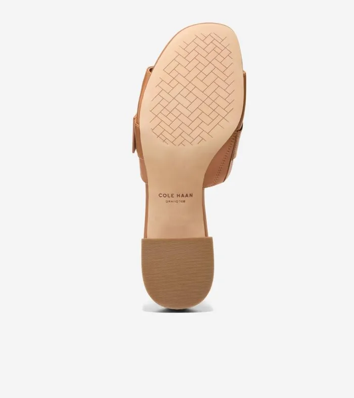 Women Sandals Cole Haan Crosby Slide Sandals Caramel