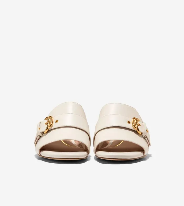 Women Sandals Cole Haan Crosby Slide Sandals Ivory