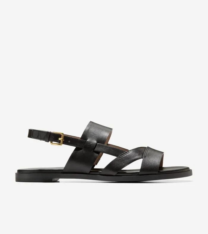 Women Sandals Cole Haan Fawn Sandals Black Leather