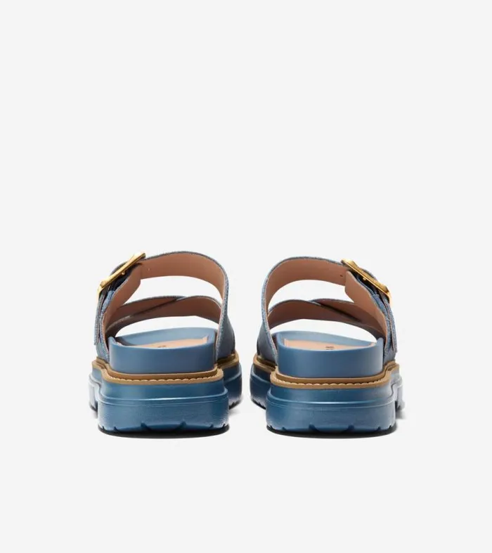 Women Sandals Cole Haan Fraya Slide Sandals Denim
