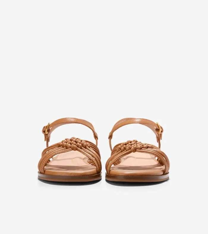 Women Sandals Cole Haan Jitney Knot Sandals Pecan