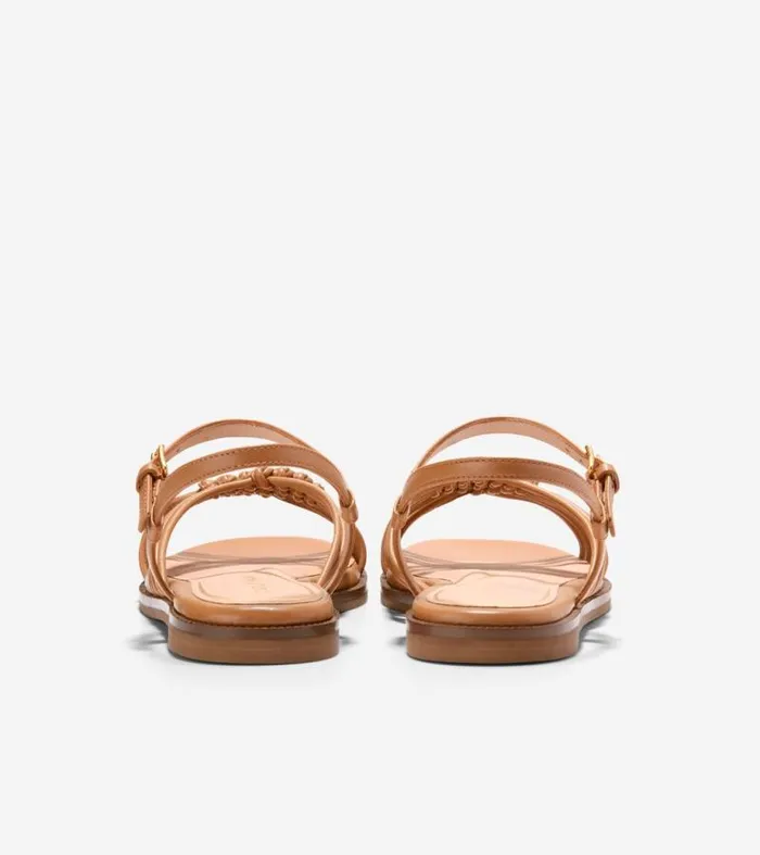 Women Sandals Cole Haan Jitney Knot Sandals Pecan