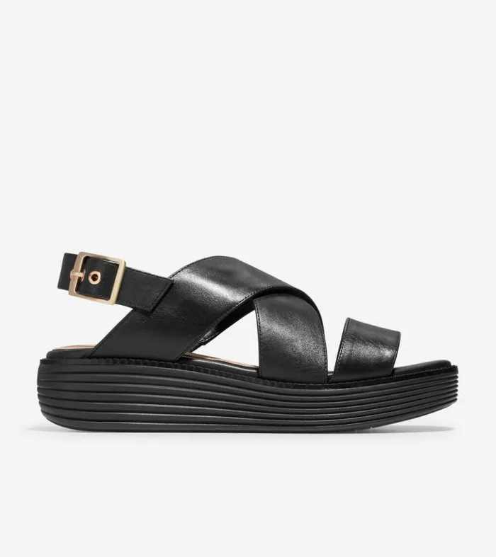 Women Sandals Cole Haan riginalGrand Platform Sandals Black