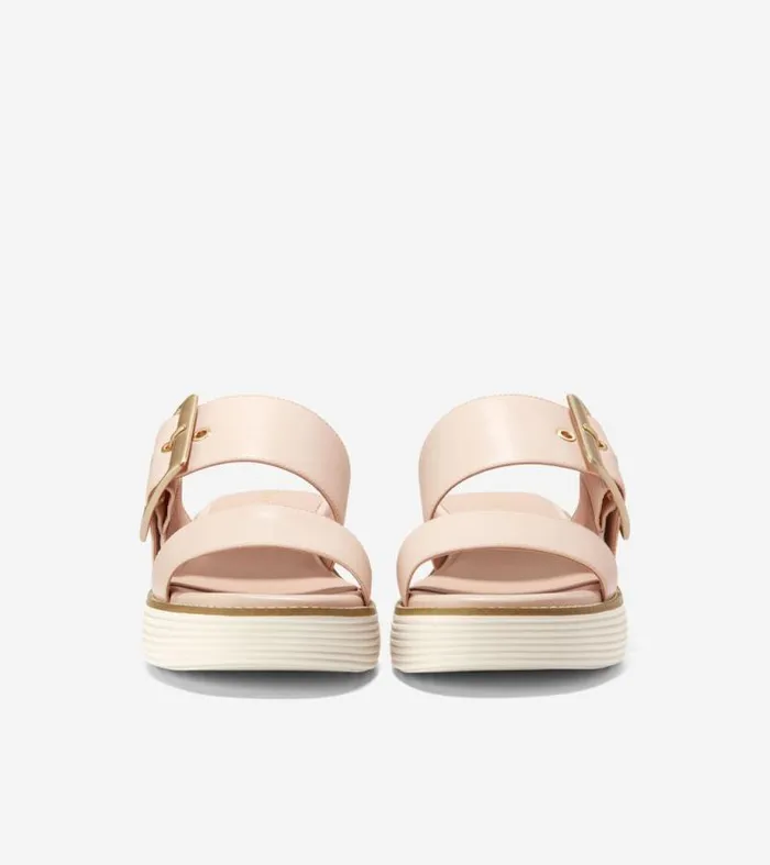 Women Sandals Cole Haan riginalGrand Platform Slides Sandollarivory