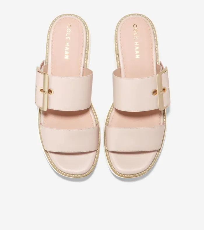 Women Sandals Cole Haan riginalGrand Platform Slides Sandollarivory