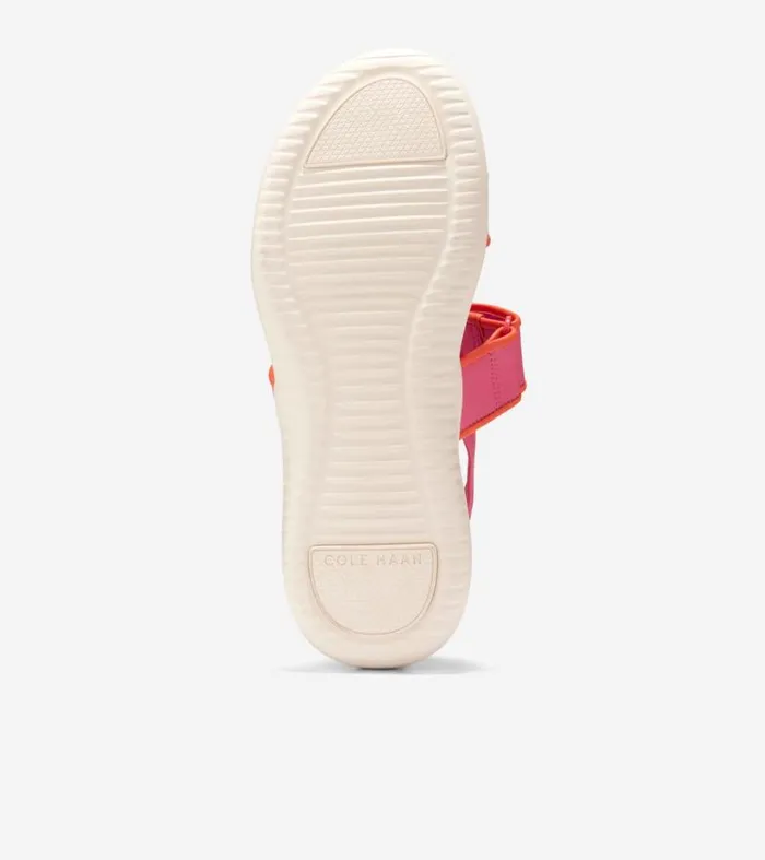 Women Sandals Cole Haan ZERGRAND Meritt Sandals Camellia Rosenasturtium Orangeivory