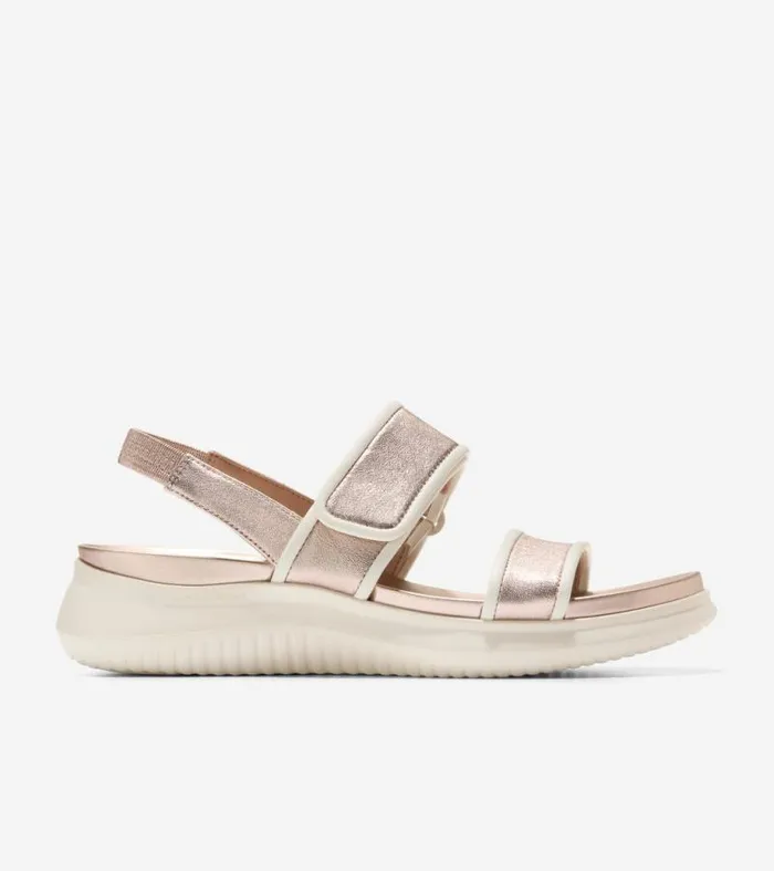Women Sandals Cole Haan ZERGRAND Meritt Sandals Rose Goldivory