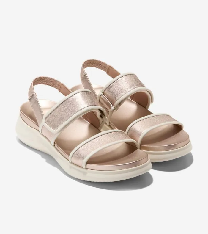 Women Sandals Cole Haan ZERGRAND Meritt Sandals Rose Goldivory