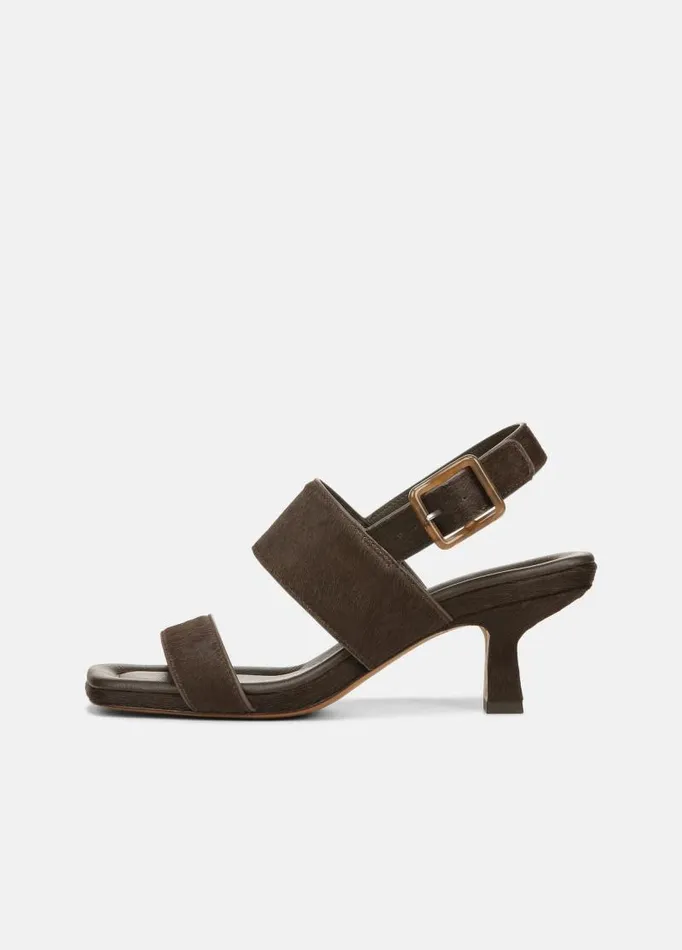 Women Sandals Vince Cira Calf Hair Heeled Sandal Clove