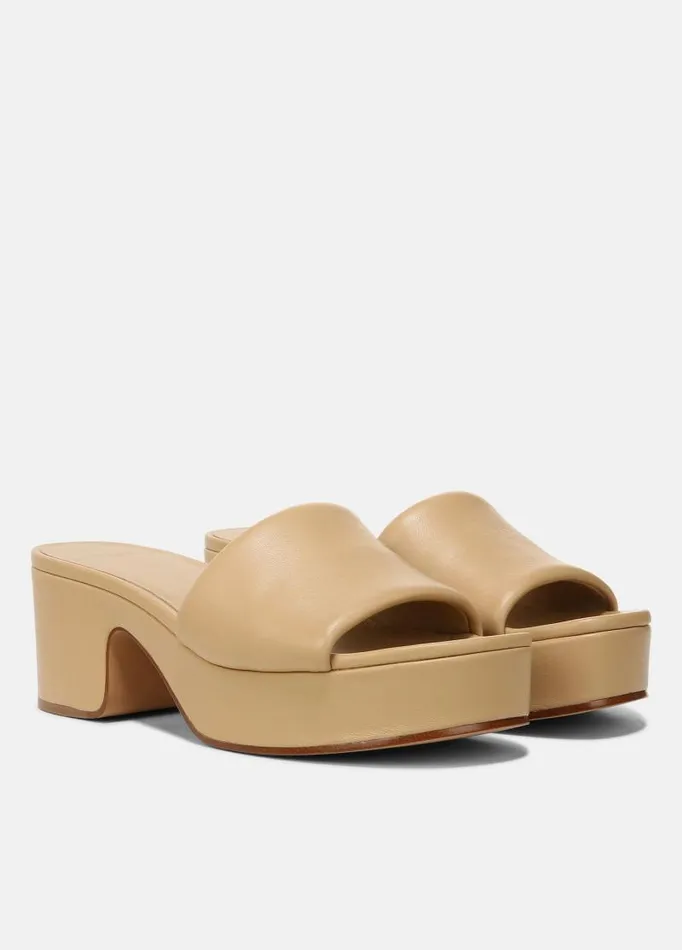Women Sandals Vince Margo Platform Sandal Blonde