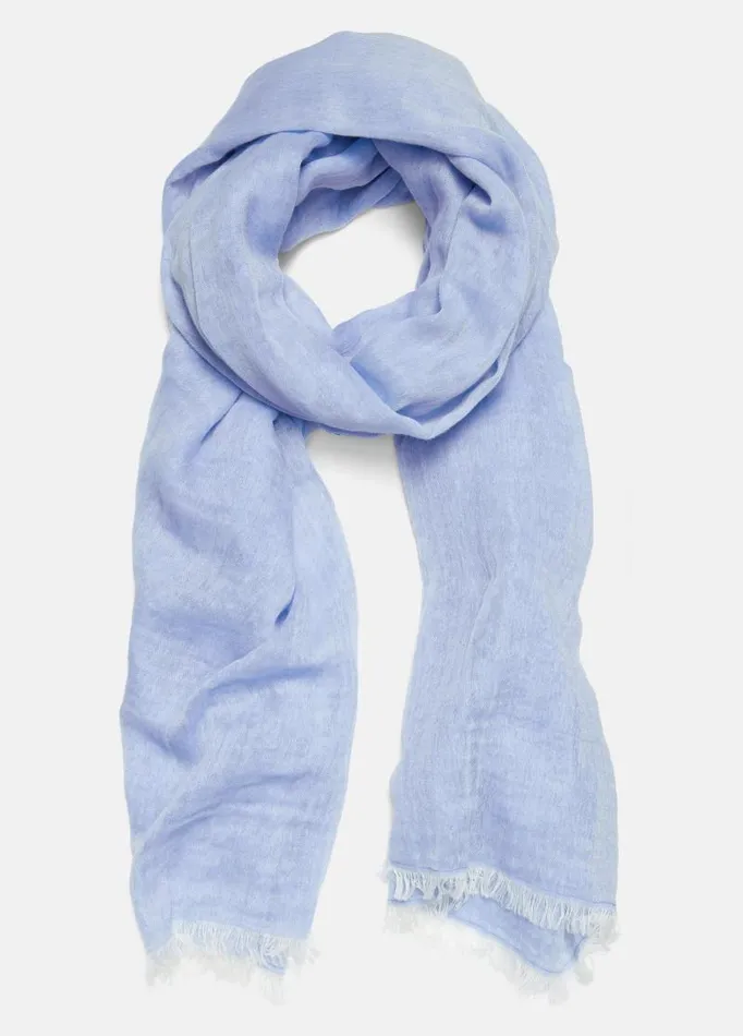 Women Scarves Hats and Gloves Vince Cotton Gauze BiColor Scarf Papyrusaria