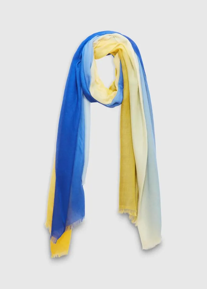 Women Scarves Hats and Gloves Vince Ukraine Cashmere Scarf Coastal