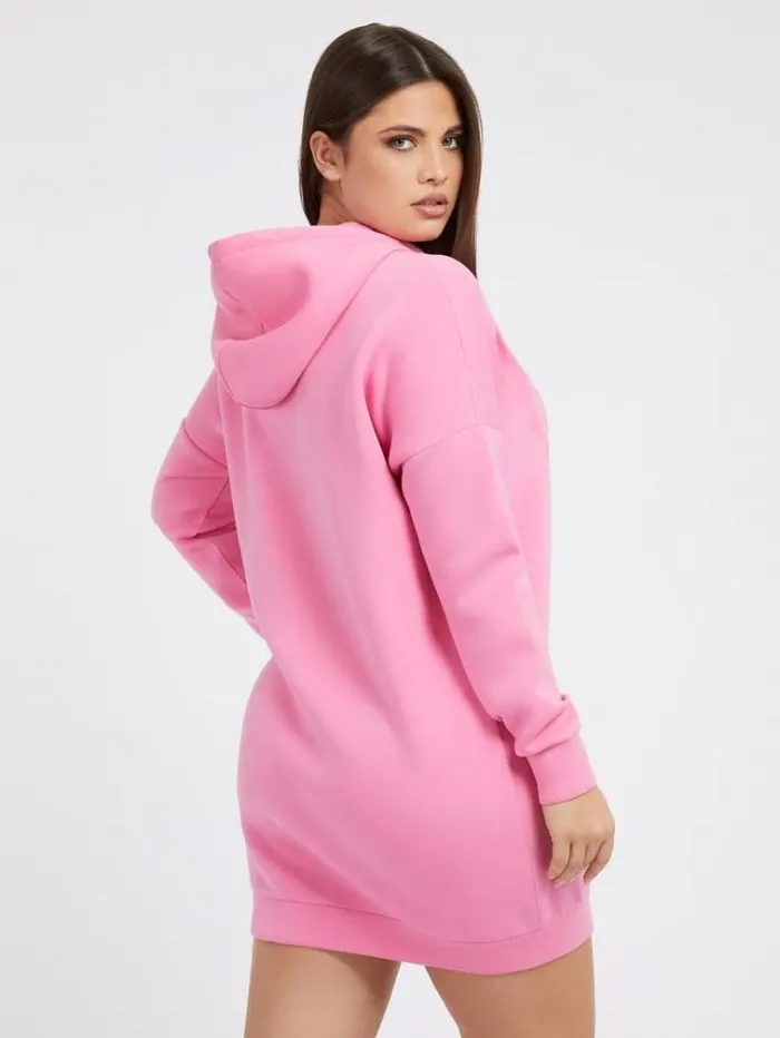 Women Scuba Long Sweatshirt Pink Guess Activewear