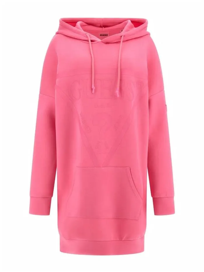 Women Scuba Long Sweatshirt Pink Guess Activewear