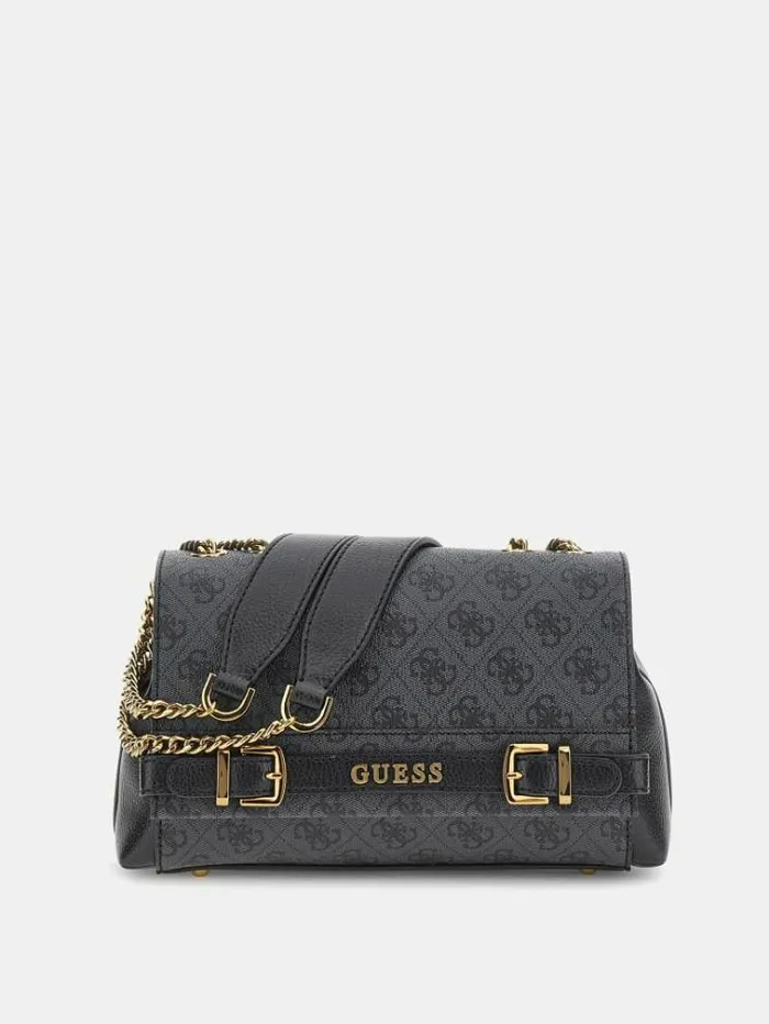 Women Sestri Logo 4g Logo Crossbody Grey Guess Crossbody Bags