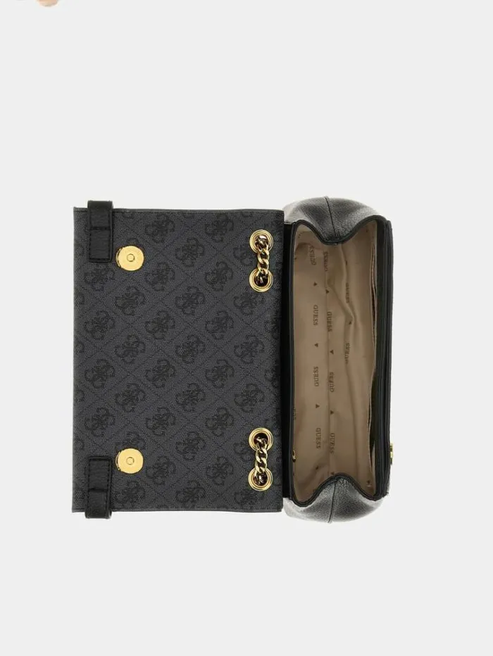 Women Sestri Logo 4g Logo Crossbody Grey Guess Crossbody Bags