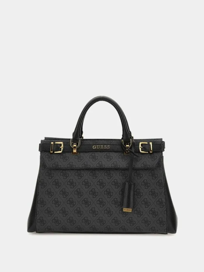 Women Sestri Logo 4g Logo Handbag Grey Guess Handbags