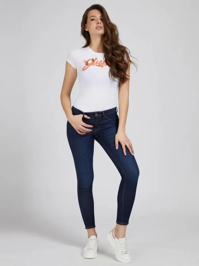 Women Shaping Fit Denim Pant Blue Guess Skinny