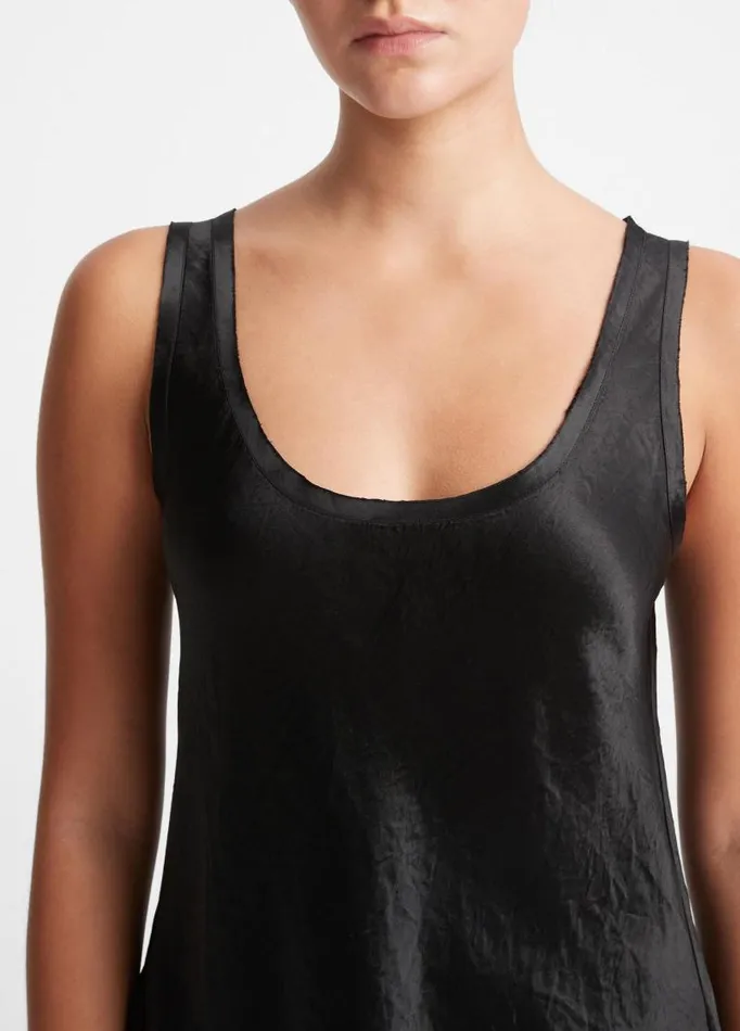 Women Shirts and Tops Vince RawEdge Tank Black