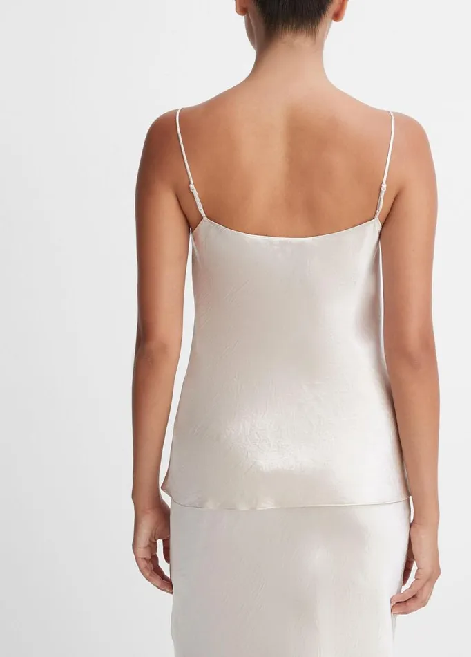 Women Shirts and Tops Vince Satin Cami Champagne
