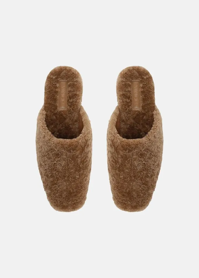 Women Shoes Vince Callum Slipper Brown Sugar