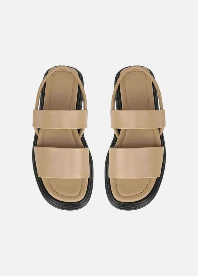 Women Shoes Vince Priya Leather Platform Sandal Dune
