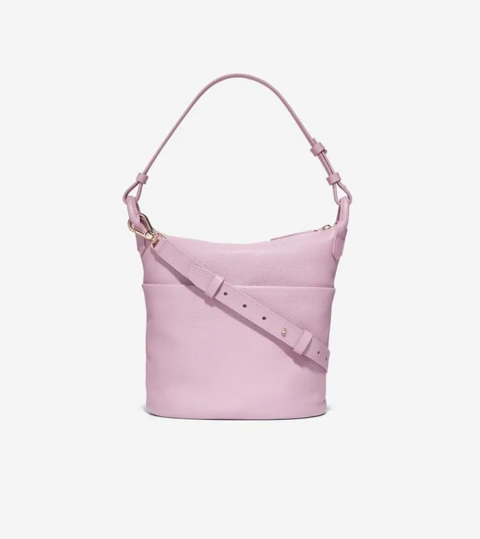 Women Shoulder Bags Cole Haan Essential Soft Bucket Bag Mauve