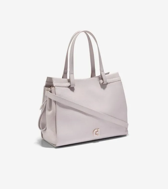 Women Shoulder Bags Cole Haan Grand Ambition SideCinch Satchel Ashes Of Roses
