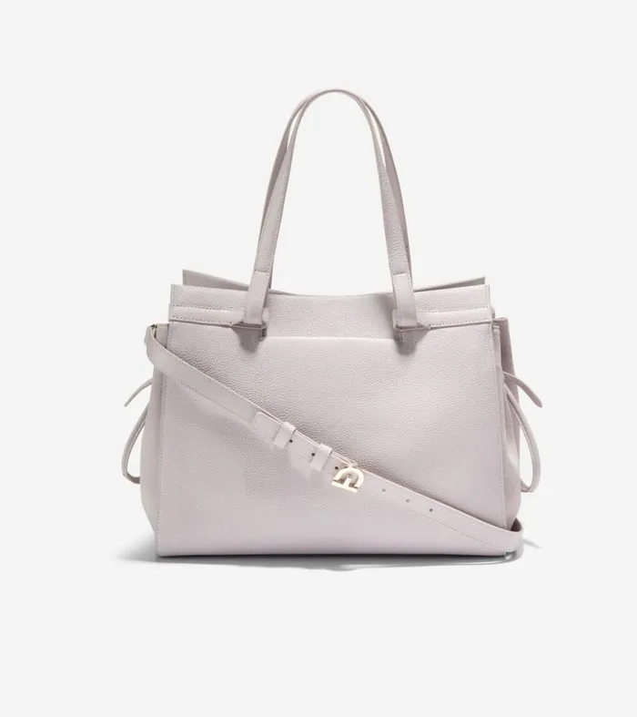 Women Shoulder Bags Cole Haan Grand Ambition SideCinch Satchel Ashes Of Roses