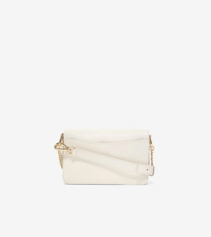 Women Shoulder Bags Cole Haan Mini DayToNight Bag Ivory