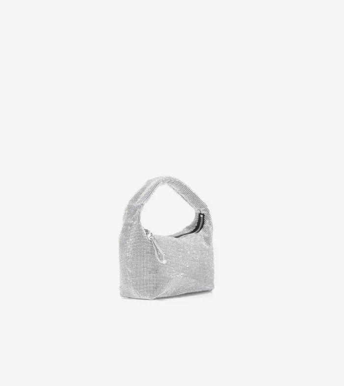 Women Shoulder Bags Cole Haan Mini Diamante Hobo Bag Diamante