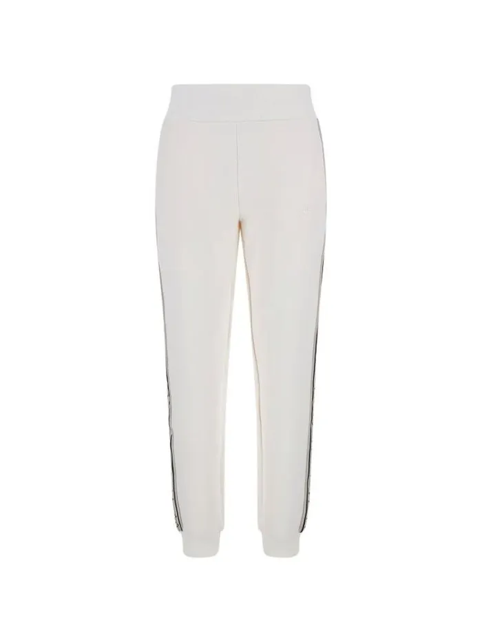 Women Side Logo Jogger Pant White Guess Activewear