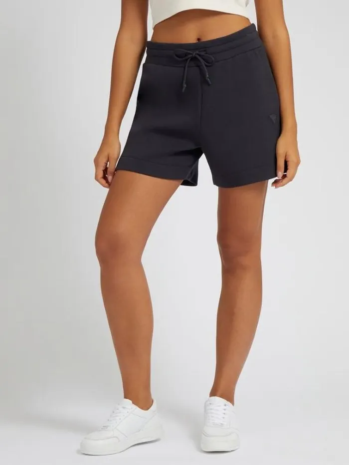 Women Side Logo Shorts Black Guess Activewear
