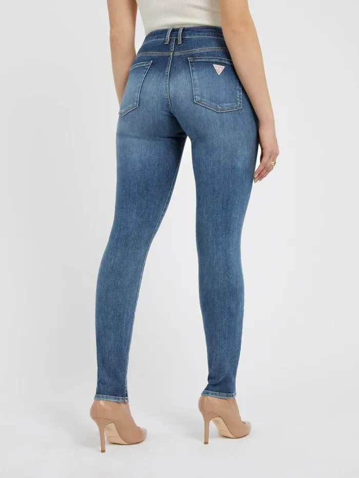 Women Skinny Fit Denim Pant Blue Guess Skinny