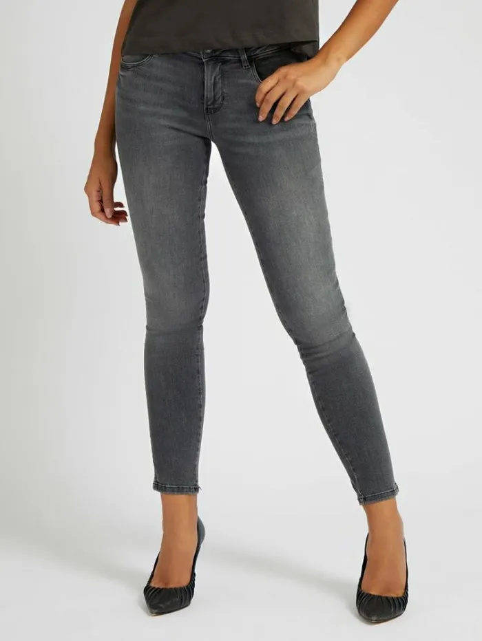Women Skinny Fit Denim Pant Grey Guess Skinny