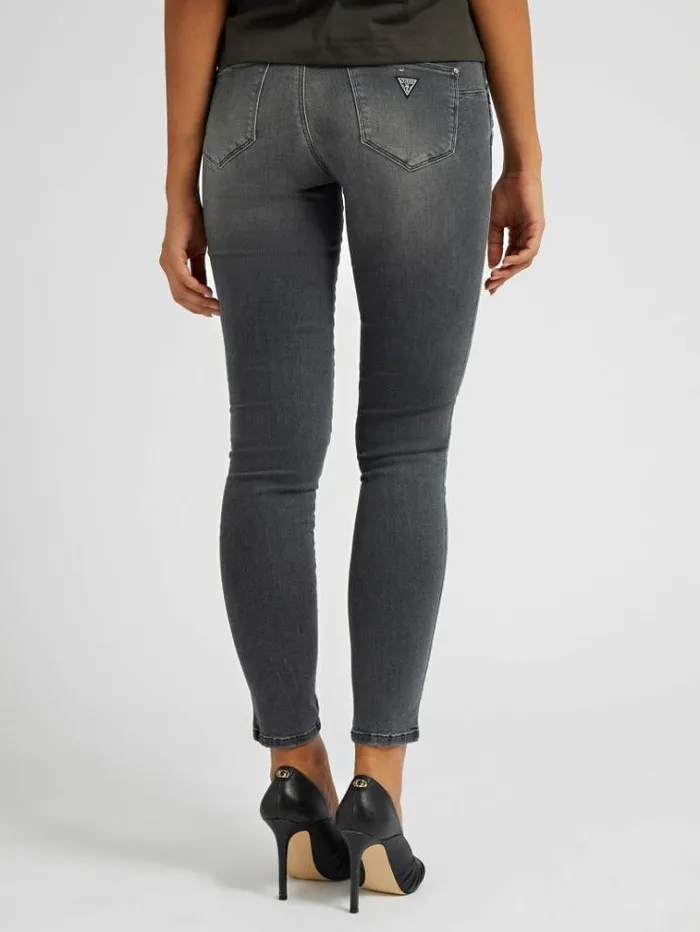 Women Skinny Fit Denim Pant Grey Guess Skinny