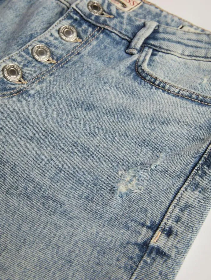 Women Skinny Fit Denim Pant Light Blue Guess Skinny