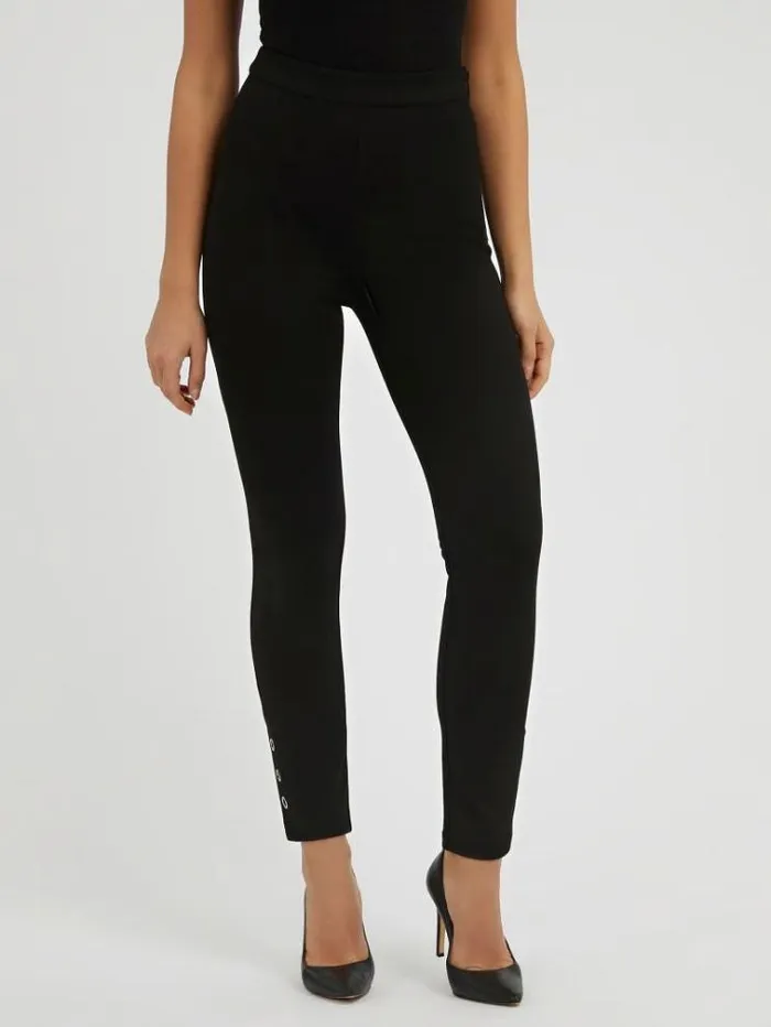 Women Skinnyfit Pant Black Guess Trousers