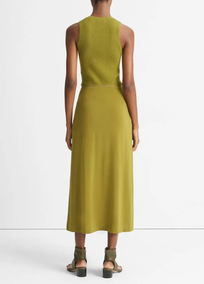 Women Skirts Vince PullOn Skirt Dark Basil