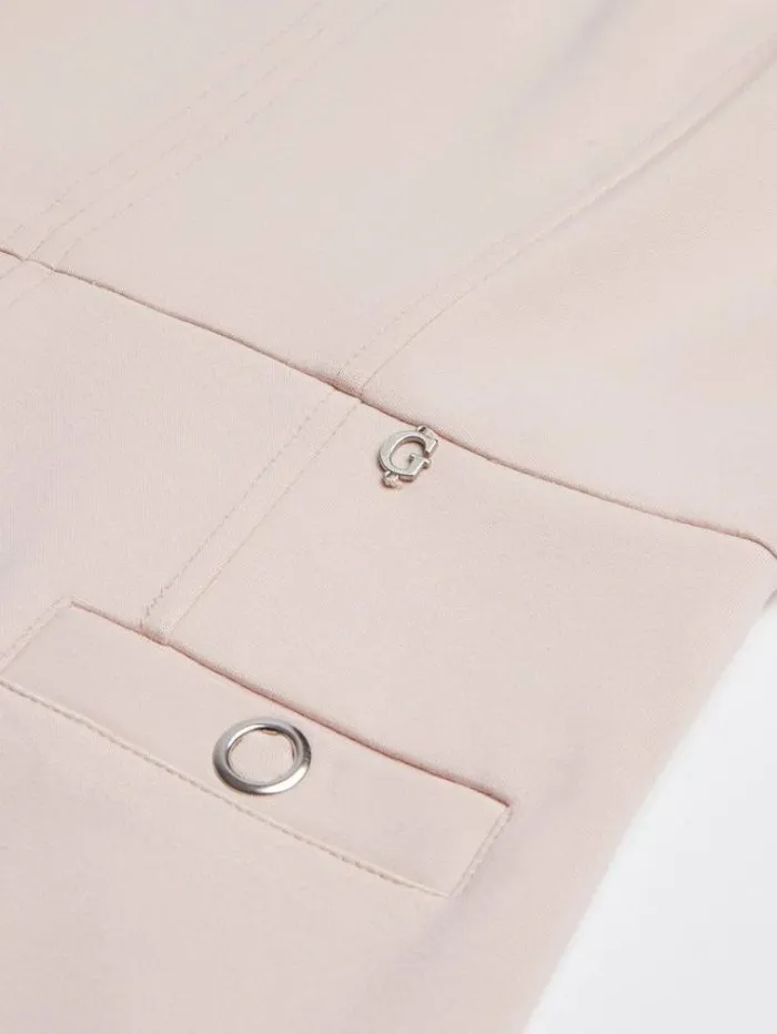 Women Sleeveless Bodycon Dress Powder Pink Guess Dresses And Jumpsuits