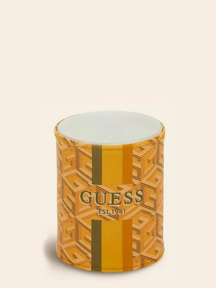 Women Small 034g Cube034 Candle Yellow Guess Home Collection