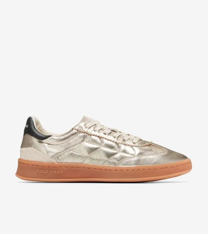 Women Sneakers Cole Haan GrandPr Breakaway Sneakers Goldbirchblack