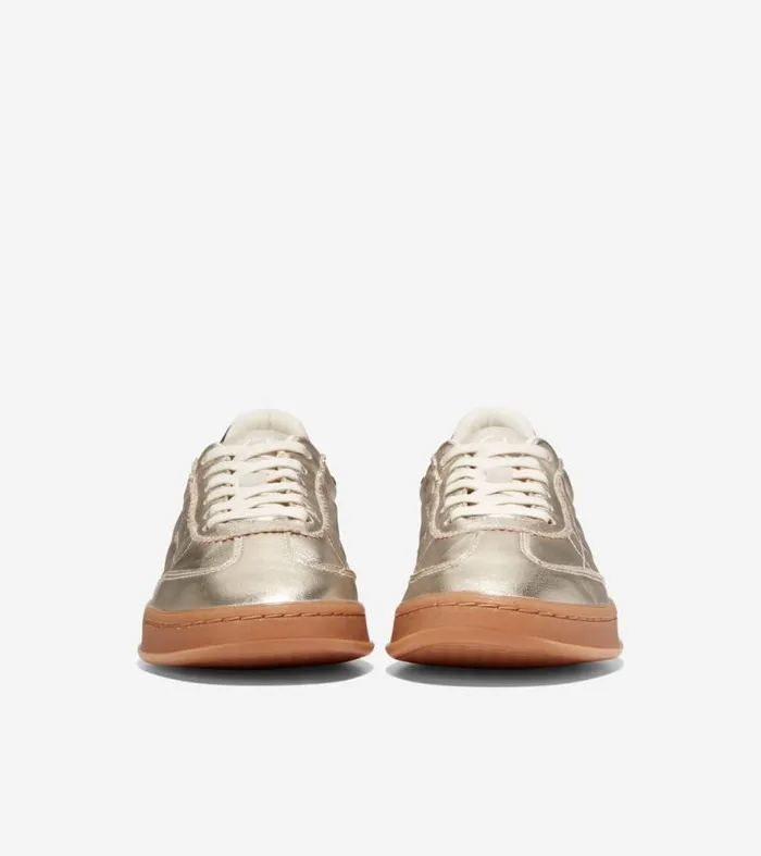 Women Sneakers Cole Haan GrandPr Breakaway Sneakers Goldbirchblack