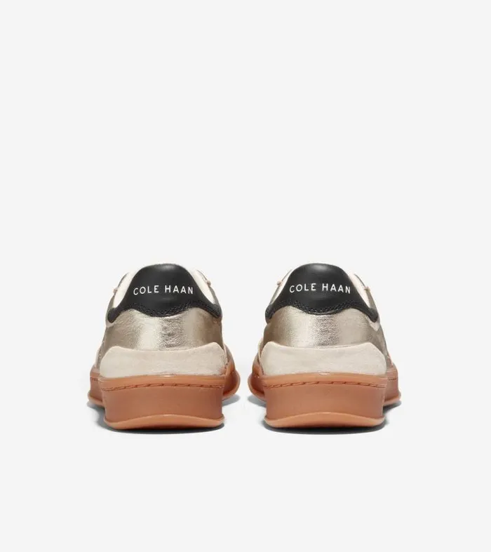 Women Sneakers Cole Haan GrandPr Breakaway Sneakers Goldbirchblack