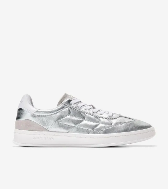 Women Sneakers Cole Haan GrandPr Breakaway Sneakers Silver Talcapaloma