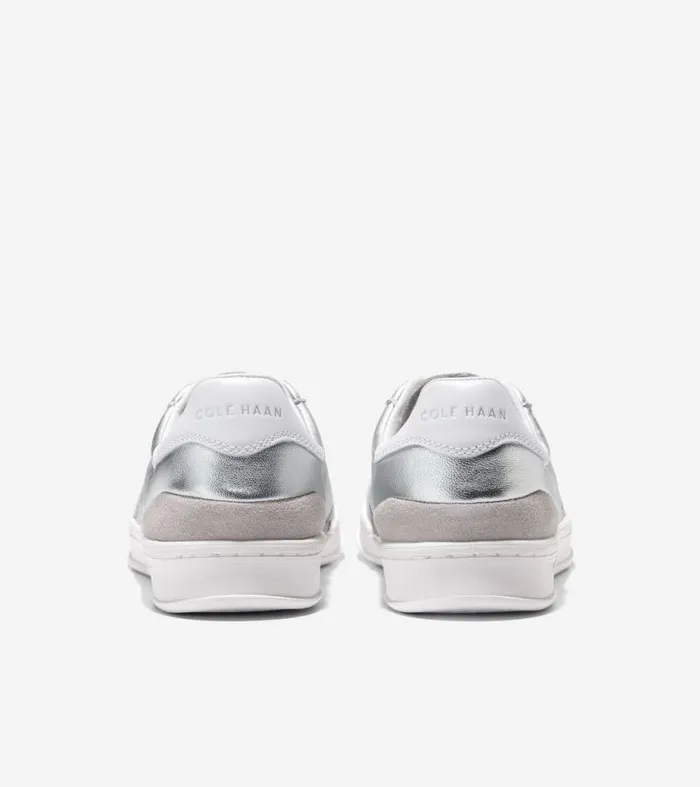 Women Sneakers Cole Haan GrandPr Breakaway Sneakers Silver Talcapaloma