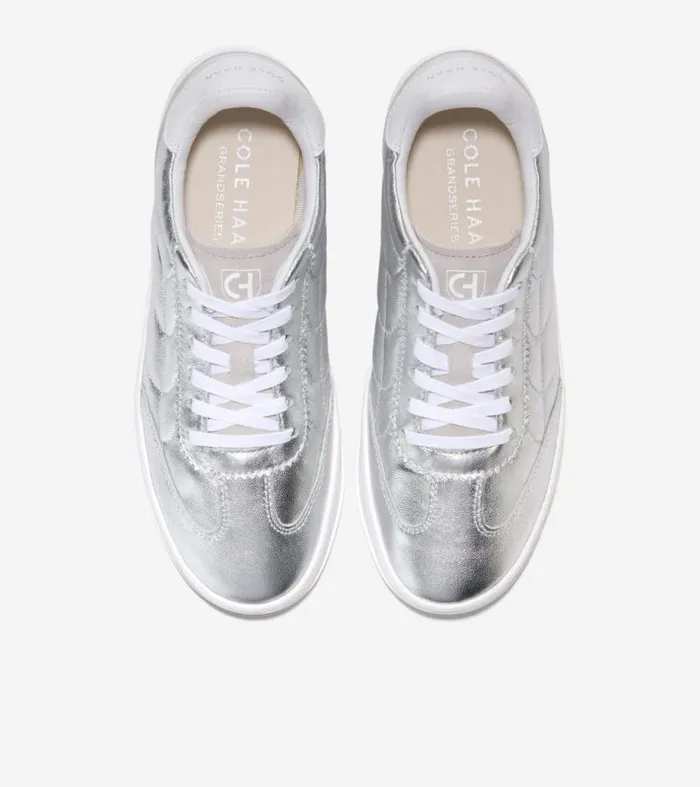 Women Sneakers Cole Haan GrandPr Breakaway Sneakers Silver Talcapaloma