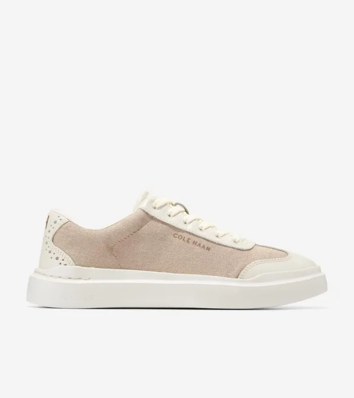 Women Sneakers Cole Haan GrandPr Rally Canvas TToe Sneakers Sandollar Canvasivory Women Sneakers Cole Haan GrandPr Rally Canvas TToe Sneakers Sandollar Canvasivory