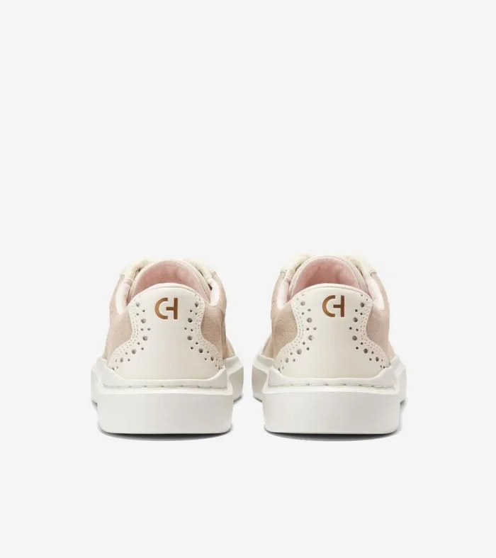 Women Sneakers Cole Haan GrandPr Rally Canvas TToe Sneakers Sandollar Canvasivory