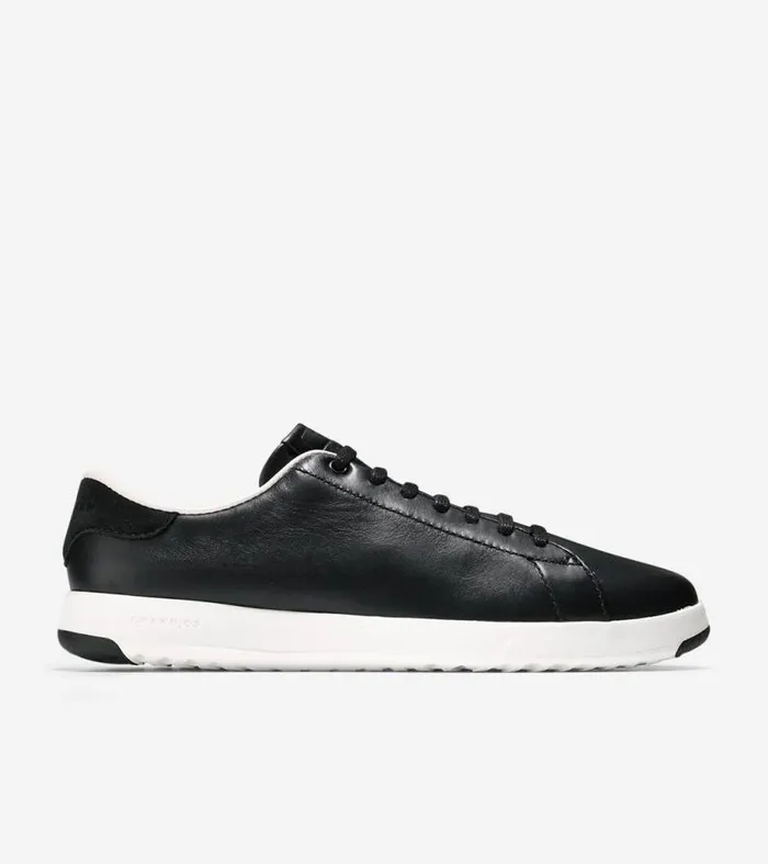 Women Sneakers Cole Haan GrandPr Tennis Sneakers Blackoptic White